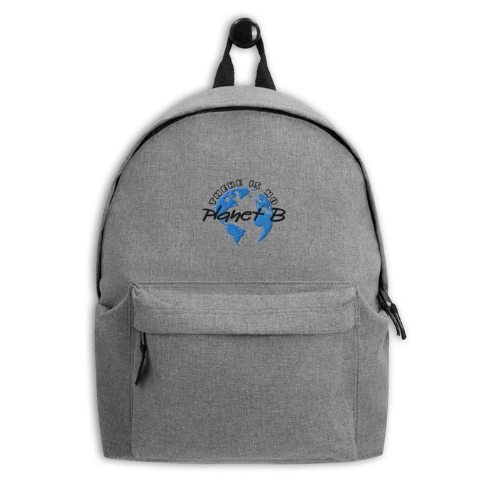 ShipWrecked There Is No Planet B Embroidered Backpack