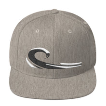 Shipwrecked Supplies -  WAVE Snapback with a logo on the left side.
